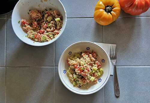 Taboulé de Quinoa Libanais Healthy