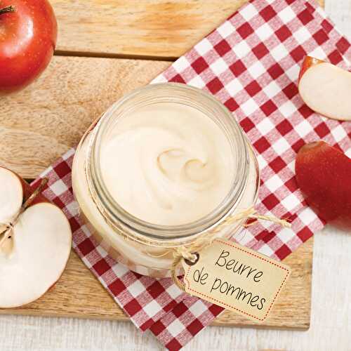 Tartinade de pommes à l'érable Healthy  Ou beurre de pommes