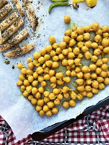 Pois chiches grillés Vegan