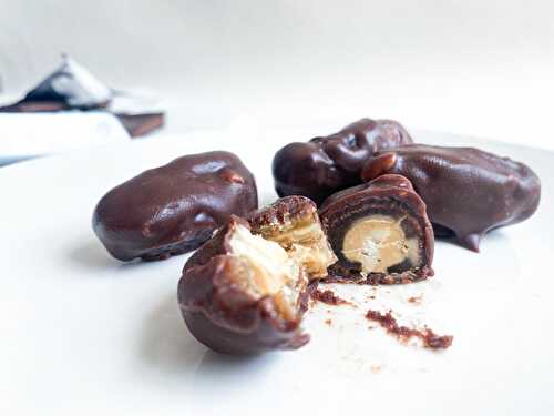 Bouchées glacées façon Snickers Healthy & Vegan