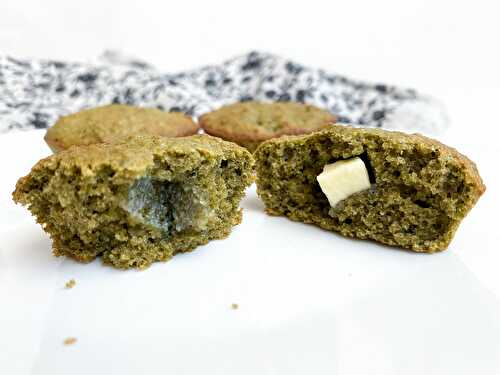 Financiers au matcha Healthy