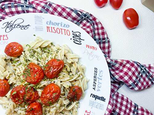 Pasta sauce gorgonzola & tomates rôties