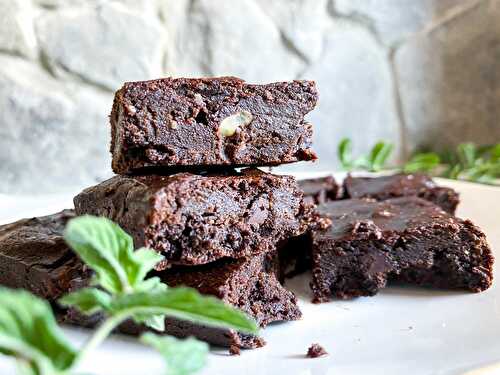 Brownie ultra fondant comme Papy Brossard Healthy (sans MG)