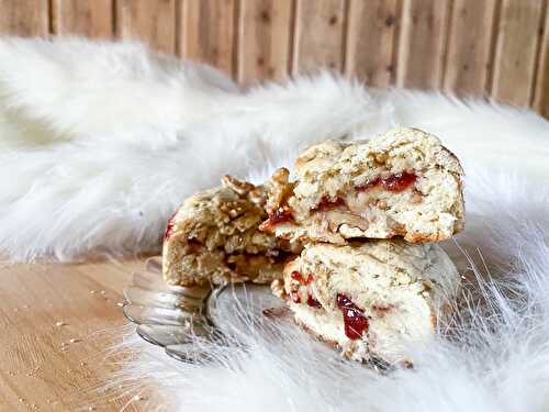 Cookie cake Strawberry Healthy