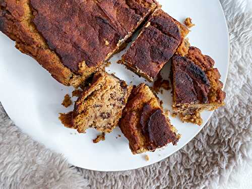 Pumpkin Blondie Healthy & Vegan