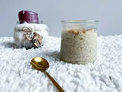 Riz au lait (gâteau de riz) Healthy & Vegan