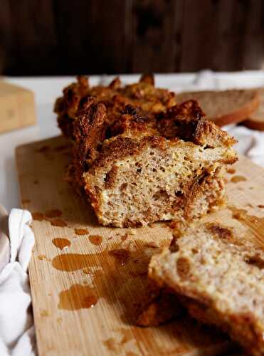 Gâteau de pain perdu