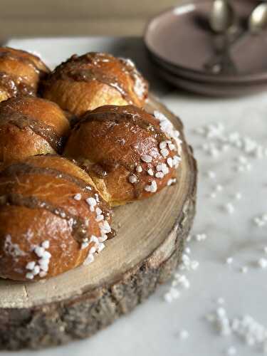 Brioche des rois praliné noix de pécan