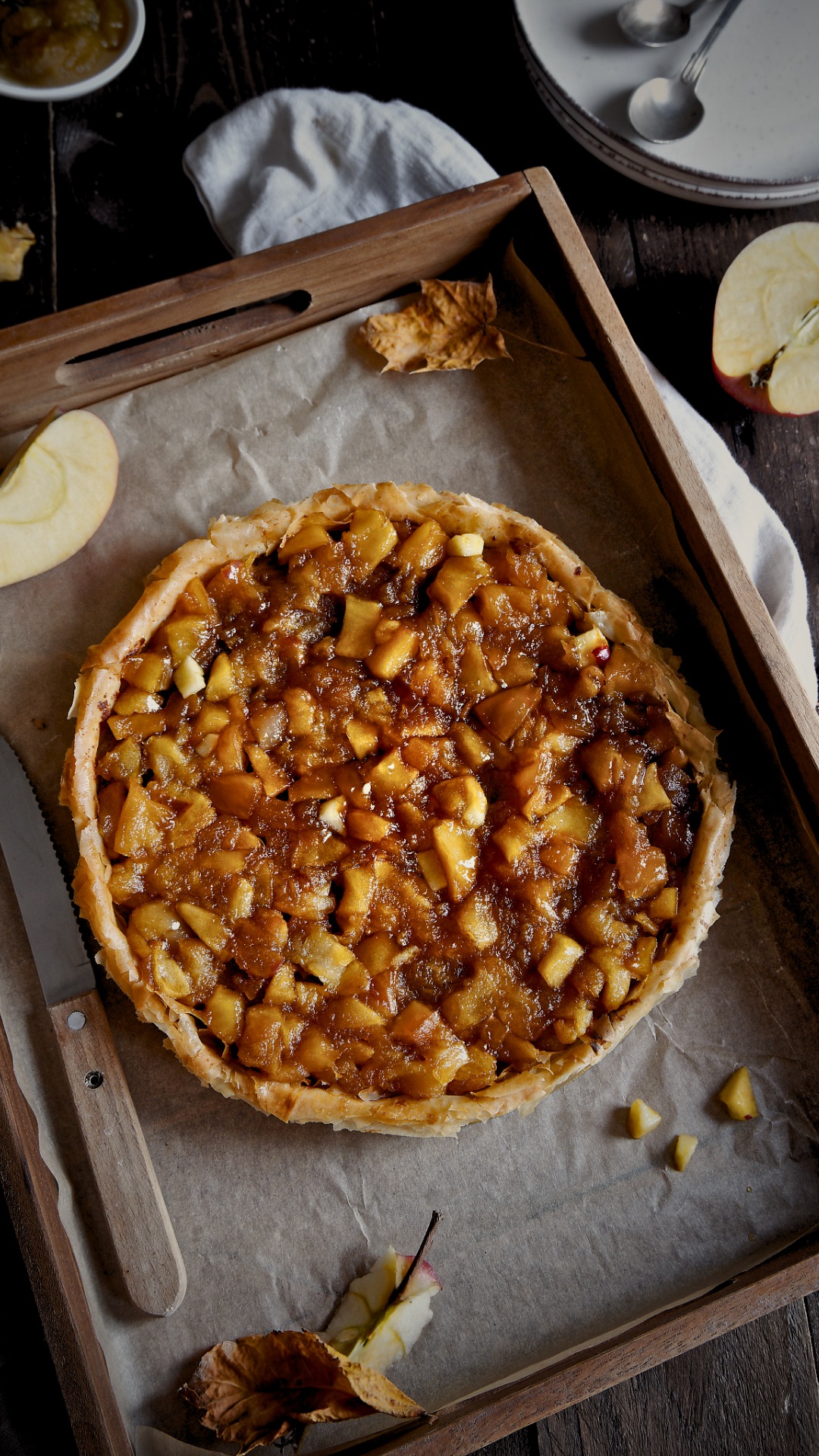 Tarte pommes façon tatin