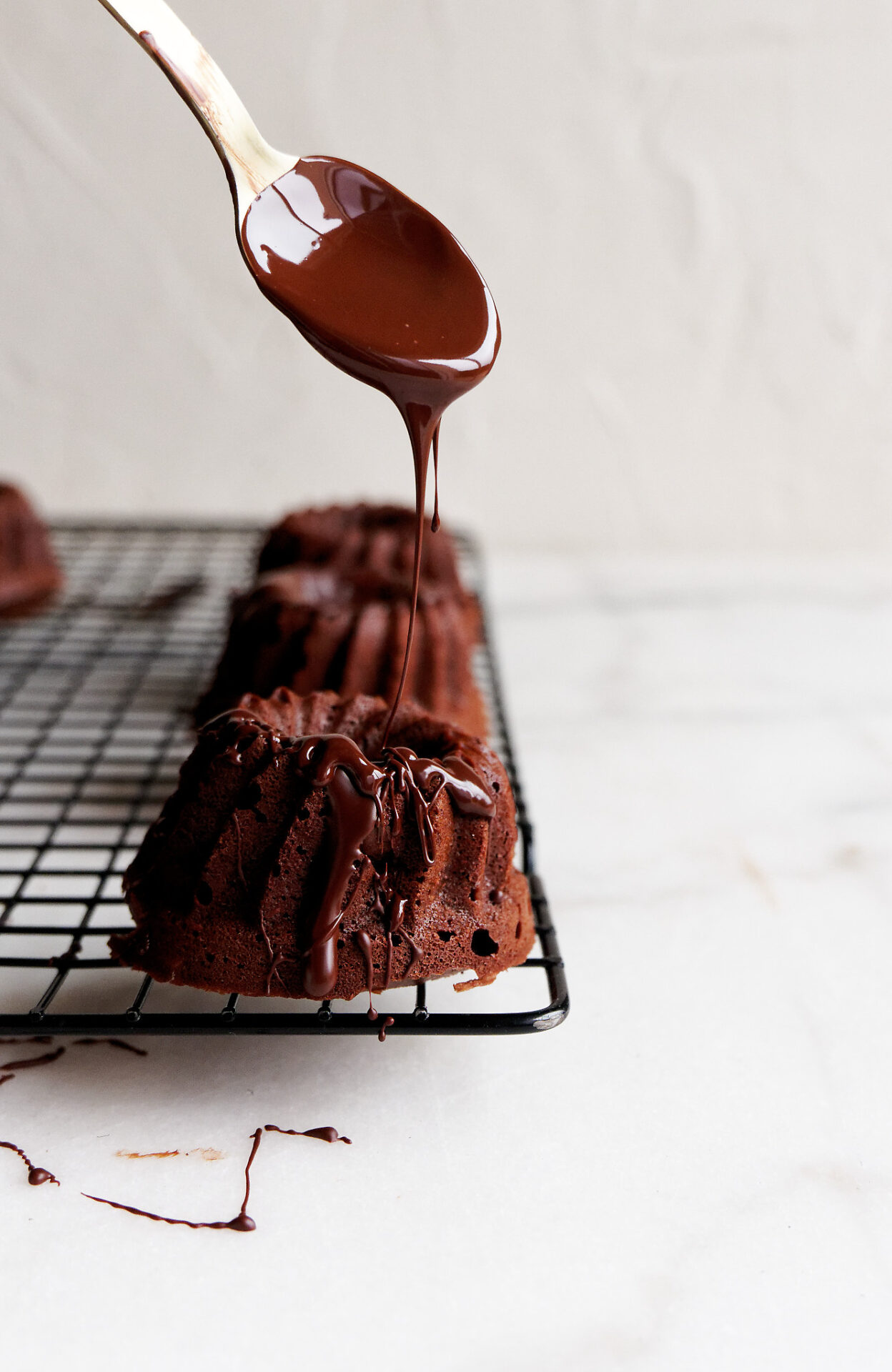 Mini bundt cake chocolat cannelle