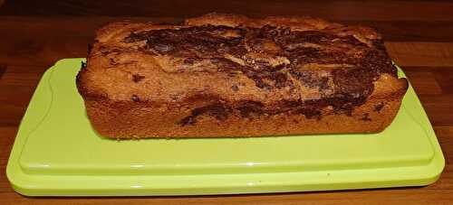 Cake marbré au chocolat