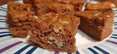 Brownies au chocolat et aux noix