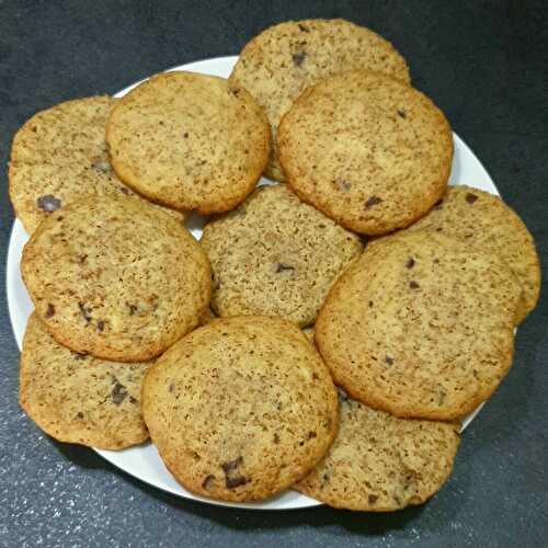 Cookies au spéculoos et pépites de chocolat