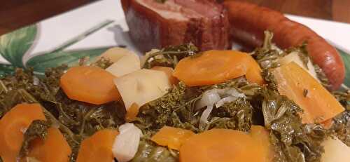 Potée au chou kale à la saucisse de Morteau