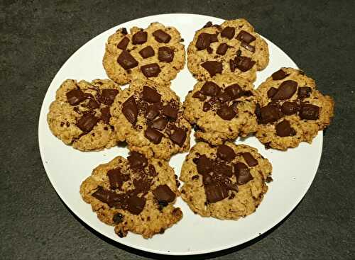 Sablés (façon cookies) aux pépites de chocolat