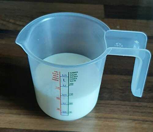 Comment faire du buttermilk (babeurre, lait ribot) maison ?