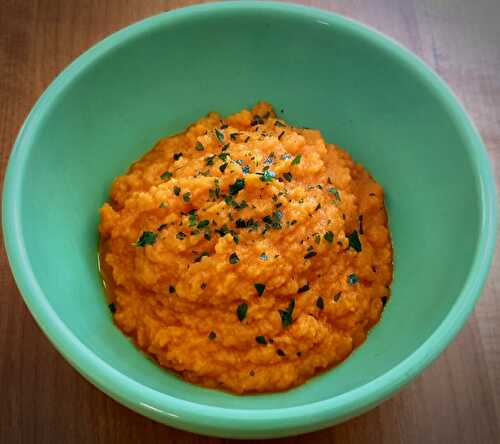 Purée de carottes au Thermomix