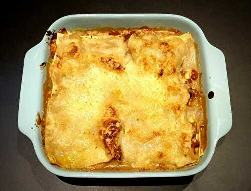 Lasagnes végétariennes maison