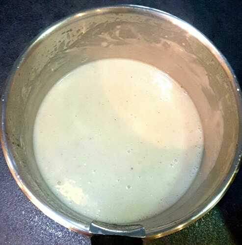 Sauce béchamel végan au lait végétal