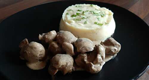 Rognons de veau à la crème fraîche flambés au cognac