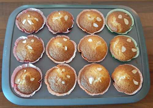 Muffins aux mirabelles et amandes