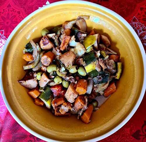 Tajine de légumes. Une recette végétarienne délicieuse