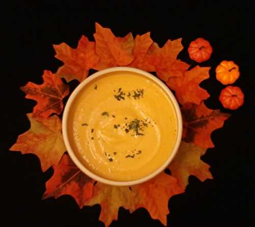 Velouté de courge muscade et patate douce