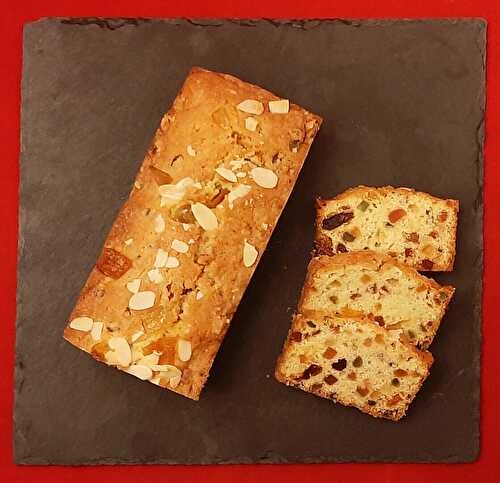 Cake anglais. Une recette de gâteau aux fruits confits.