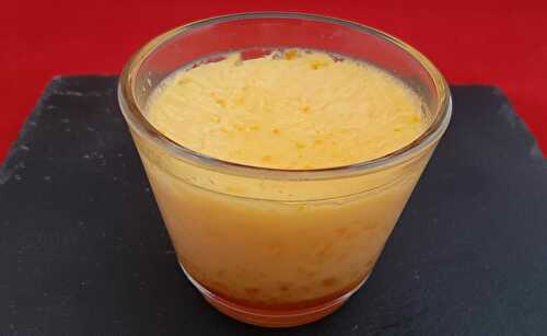 Crème à l'orange maison. Une recette de dessert à la cocotte-minute