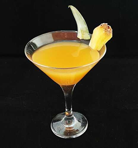 Cocktail rhum ananas. Une recette comme au bar
