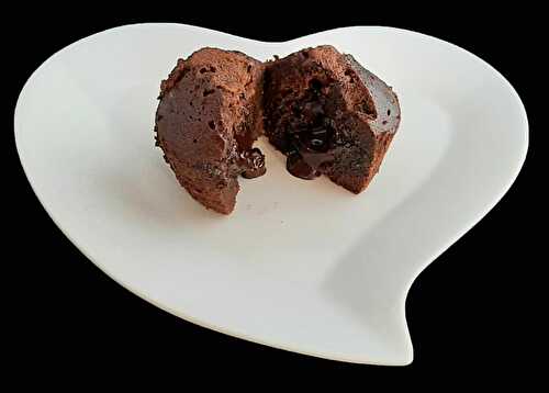 Recette de fondant au chocolat cœur coulant