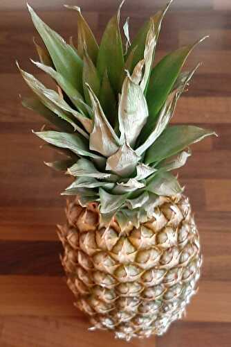 Comment congeler ananas frais comme le cayenne ou l'extra sweet ? La bonne méthode !
