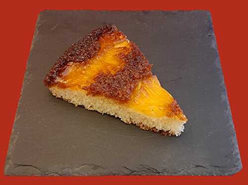 Gâteau ananas antillais. Une recette de dessert au caramel.