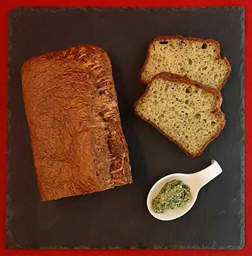 Cake au pesto. Une recette simple et originale pour l'apéritif