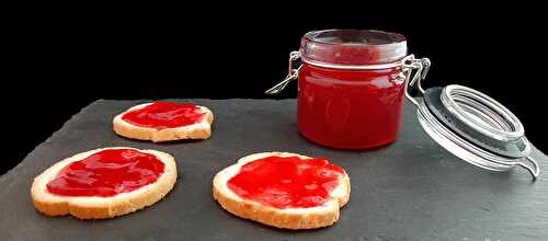 Gelée de framboises de nos grands-mères. Une recette à l'ancienne.