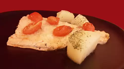 Filet de truite au four. Une recette de poisson de rivière délicate et gourmande.