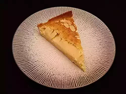 Bourdaloue. Une recette de tarte amandine aux poires délicieuse.