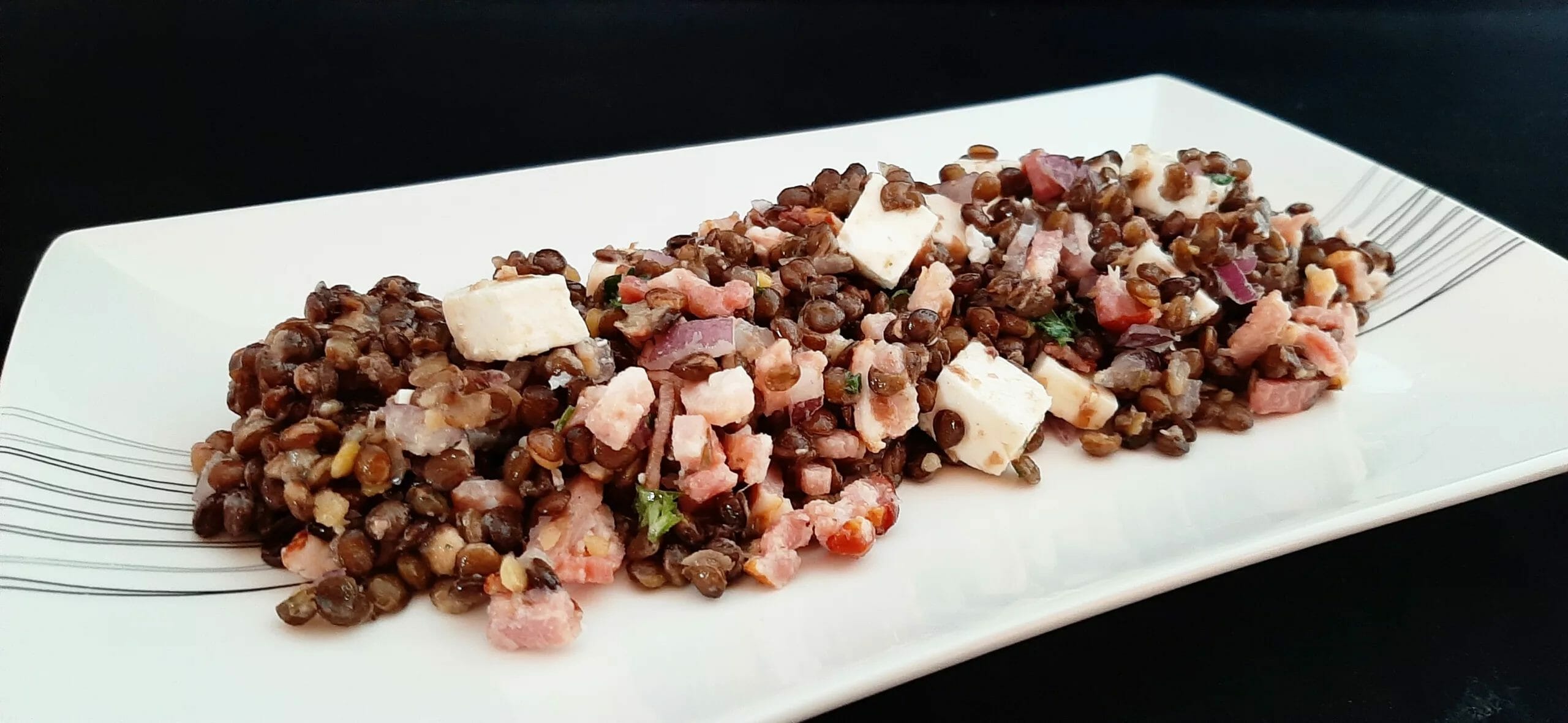 Découvrez notre délicieuse recette de salade de lentilles vertes !