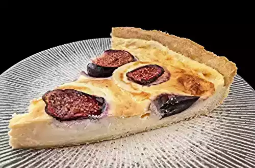 Comment préparer une tarte aux figues et chèvre digne d'un chef