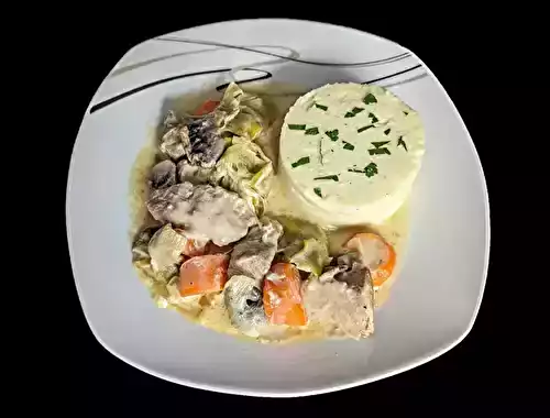 Blanquette de veau fondante à la cocotte minute : Une recette rapide et délicieuse