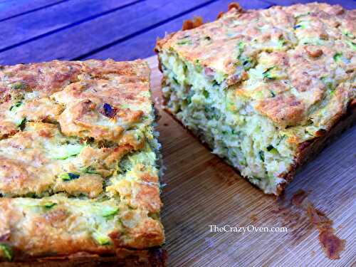 Cake à la courgette thon et mascarpone