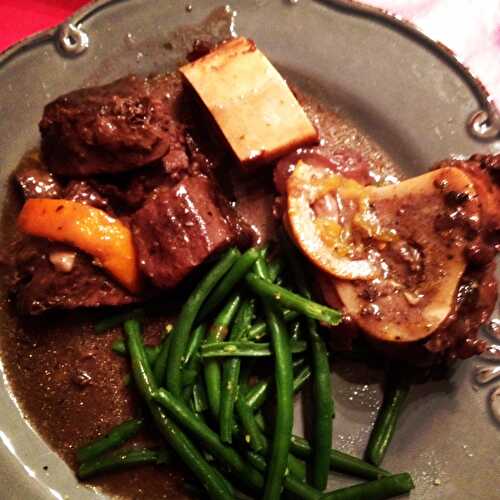 Daube de boeuf à l’orange