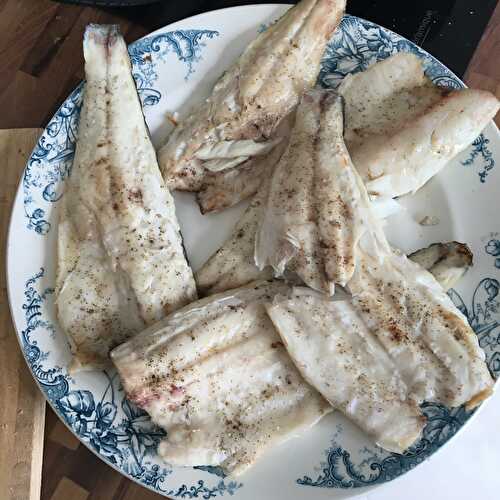 Filets de bar grillés au beurre blanc nantais