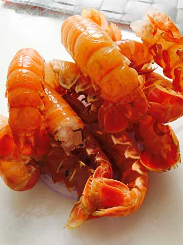 Fumet de langoustines anti gaspi