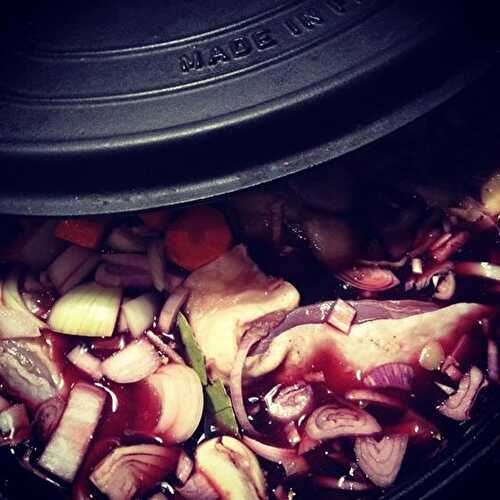 Le coq au vin de Mauricette