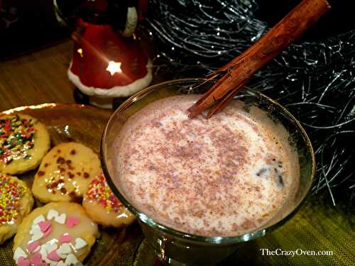 Le verre de lait du Père Noel et ses petits sablés