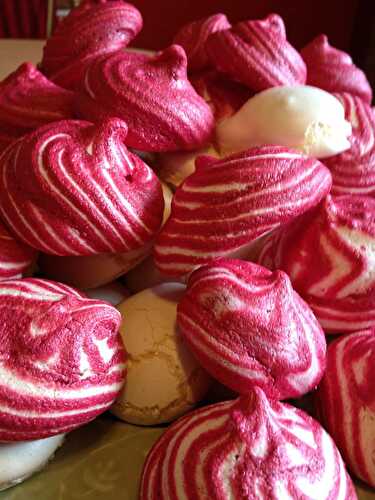 Mes petites meringues white & pink