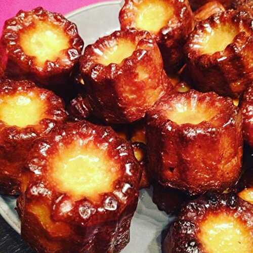 Mini cannelés au rhum