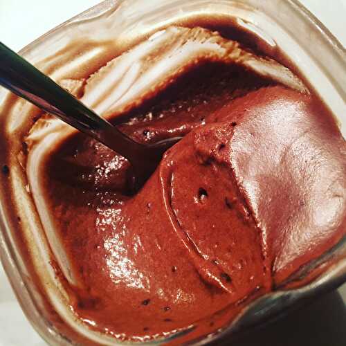 Mousse au chocolat vegan