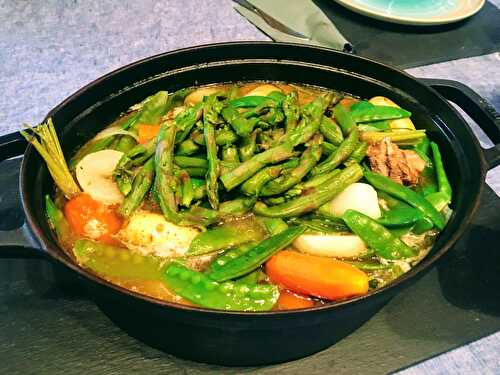 Navarin d’agneau aux légumes de printemps